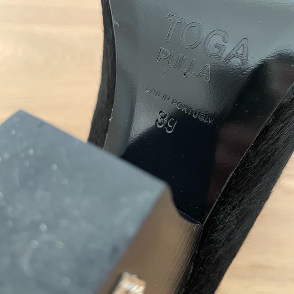 TOGA PULLA Contrast Metal Detailed Wedge Pump EU39 - Picture 9 of 11